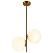 Step into Design ST-5025-2 BRASS Lampa wisząca VENUS-2 mosiądz 44 cm
