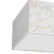 MILAGRO MLP7304 LAMPA SUFITOWA SENSO WHITE/GOLD KWADRAT 500MM 3XE27