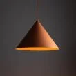 TK-LIGHTING 11386 CONO XL SALMON LAMPA WISZĄCA 1XE27
