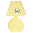 CANDELLUX 41-62492 OFELIA LAMPA GAB. MDF 1X40W E14 ŻÓŁTA