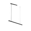 ANTIGO Lampa wisząca Hiate Line - Czarna (900 mm) 4000K 1846