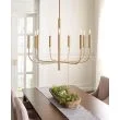 ELSTEAD Brianna FE-BRIANNA9-BB 9 Light Chandelier - Burnished Brass