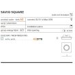 AZZARDO AZ2778 Savio Square