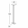 KOLARZ 0252.41.3.AL.GO DELPHI lampa podłogowa złoto 24K