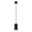 CANDELLUX 31-78537 TUBO LAMPA WISZĄCA CZARNY 1X25W GU10 KLOSZ 10CM CZARNY
