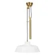 ELSTEAD Candor FE-CANDOR-P 1 Light Pendant - Matte White