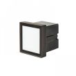 RENDL R12530 DEJAVU SQ 9 wpuszczana czarna 230V LED 3.5W IP65 3000K