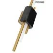 MOOSEE MSE010100358 MOOSEE lampa ścienna EVANS czarna / złota
