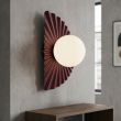 EMIBIG 1767/K1 FLORA K1 BURGUNDY OPAL Kinkiet