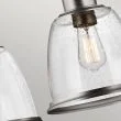 ELSTEAD Hobson FE-HOBSON-3P-SN 3 Light Island Chandelier Satin Nickel