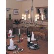 ELSTEAD MINSTER MN6 BLK/GOLD 6Lt Chandelier/Semi-Flush