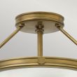 ELSTEAD Collier HK-COLLIER-SF-S 3 Light Semi-Flush
