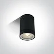 ONE LIGHT 67130C/B Lido czarny zewnętrzny cylinder sufitowy 35W MR16 GU10