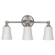 ELSTEAD HUGUENOT LAKE FE/HUGOLAKE3BATH 3Lt Above Mirror Light