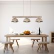 TK-LIGHTING 11012 OSLO SABIA LAMPA WISZĄCA 3XE27