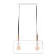 CANDELLUX 32-73549 FRAME LAMPA WISZĄCA 2X60W E27 BIAŁY