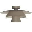 LUMINEX 4497 plafon Plato beige 1xE27