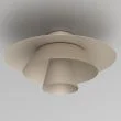 LUMINEX 4497 plafon Plato beige 1xE27