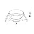 LUCES EXCLUSIVAS LE61614 BOSCONIA oczko podtynkowe