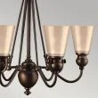 ELSTEAD MAYFLOWER HK/MAYFLOWER6 6Lt Chandelier