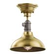 ELSTEAD Cobson KL-COBSON-MP-BR 1 Light Mini Pendant - Natural Brass