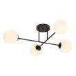 EMIBIG 1232/4 LAMPA SUFITOWA ROMA 4 BL OPAL