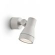RENDL R10388 DIREZZA ścienna srebrnoszara 230V GU10 35W IP54
