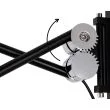 MOOSEE MSE1501100211 MOOSEE lampa ścienna GEAR czarna