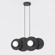 EMIBIG 1726/4 UMBRA 4 BLACK Lampa wisząca