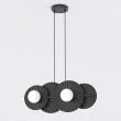 EMIBIG 1726/4 UMBRA 4 BLACK Lampa wisząca
