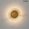 MOOSEE MSE1501100313 lampa ścienna SUNNY złota