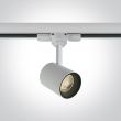 ONE LIGHT 65646T/W/W Lampiri biały track spot COB LED 3000K 8W AC LED