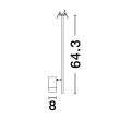 LUCES EXCLUSIVAS LE43638 BAILON oczko podtynkowe