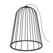 ANTIGO Lampa podłogowa no. moon O F - Czarna (930 mm) 2013