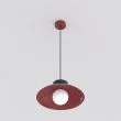 EMIBIG 1621/2 MULAN 1 BURGUNDY BL LAMPA WISZĄCA