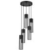 SIGMA 33459 FOBIA 5 lampa wisząca koło czarny