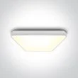 ONE LIGHT 62160A/W/W Pefkos biały plafon LED 3000K 62W