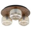 TK-LIGHTING 11068 SALVIA BROWN LAMPA SUFITOWA 3XE14