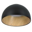 Step into design ST-9493C/A black Ledowy plafon PADELLA czarny 35 cm