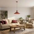 EMIBIG 1751/1M OLIVO 1M BURGUNDY Lampa wisząca
