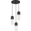 ARGON BURGOS 1467 lampa wisząca 3 pł. okrągła podsufitka