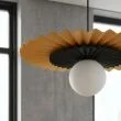 EMIBIG 1733/1 UMBRA 1 ORANGE BLACK Lampa wisząca