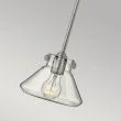 ELSTEAD Congress HK-CONGRESS-P-A-CM 1 Light Clear Glass Pendant - Chrome