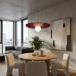 EMIBIG 1729/1 UMBRA 1 BURGUNDY Lampa wisząca