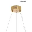 MOOSEE MSE010100363 MOOSEE lampa wisząca FLORENS 60 złota