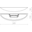 RENDL R12998 SID ścienna gipsowa 230V R7s 48W