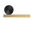 Step into Design MD-7014 wall Lampa ścienna BOOGIE LED złoto czarna 45 cm