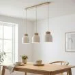 EMIBIG 1628/3 VIGO 3 WHITE LAMPA WISZĄCA