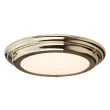 ELSTEAD Welland WELLAND-F-PB 1 Light Flush Light - Polished Brass