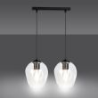 EMIBIG 679/2 LAMPA WISZĄCA ISTAR 2 BL TRANSPARENT